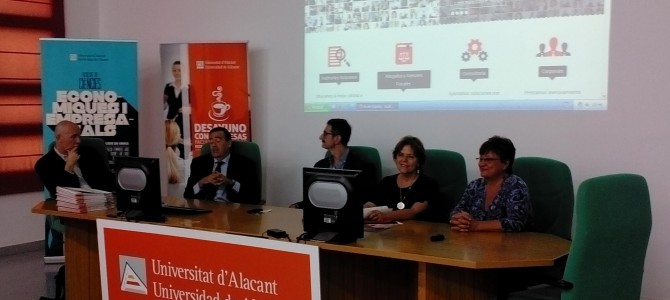 «DESAYUNOS CON EMPRESAS» en la Universidad de Alicante