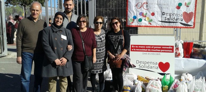 Recogida de alimentos CEIP Óscar Esplá de Alicante