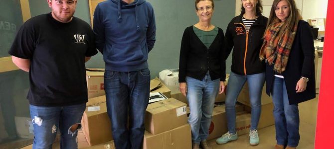 Recogida Solidaria de Alimentos 2018 realizada por el Movimiento Juvenil Salesiano