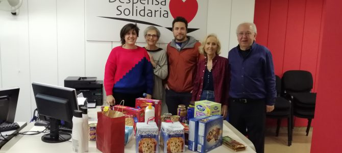 Donación de alimentos del Instituto de Neurociencias de Alicante