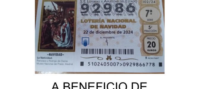 ¡Ya tenemos disponible Lotería de Navidad!